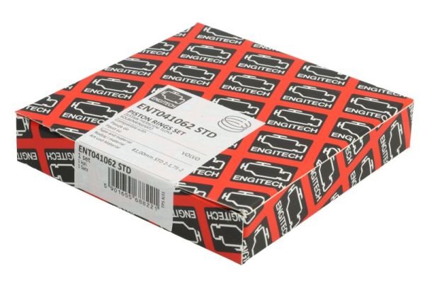 81 (STD) 2-1,75-2 Zestaw pierścieni tłoka do Volvo, ENT041062 STD, ENGITECH w ofercie sklepu e-autoparts.pl 